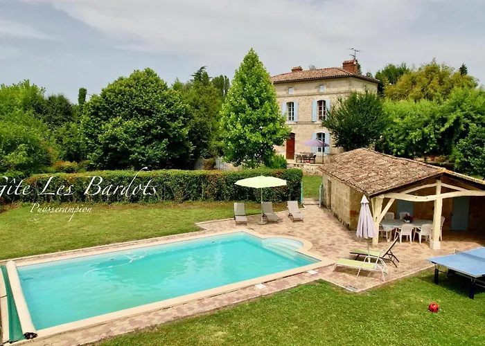 Les Bardots Ferienhaus Puysserampion